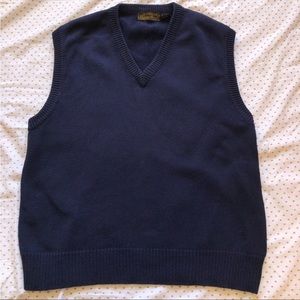 Eddie Bauer Vintage Mens Sweater Vest